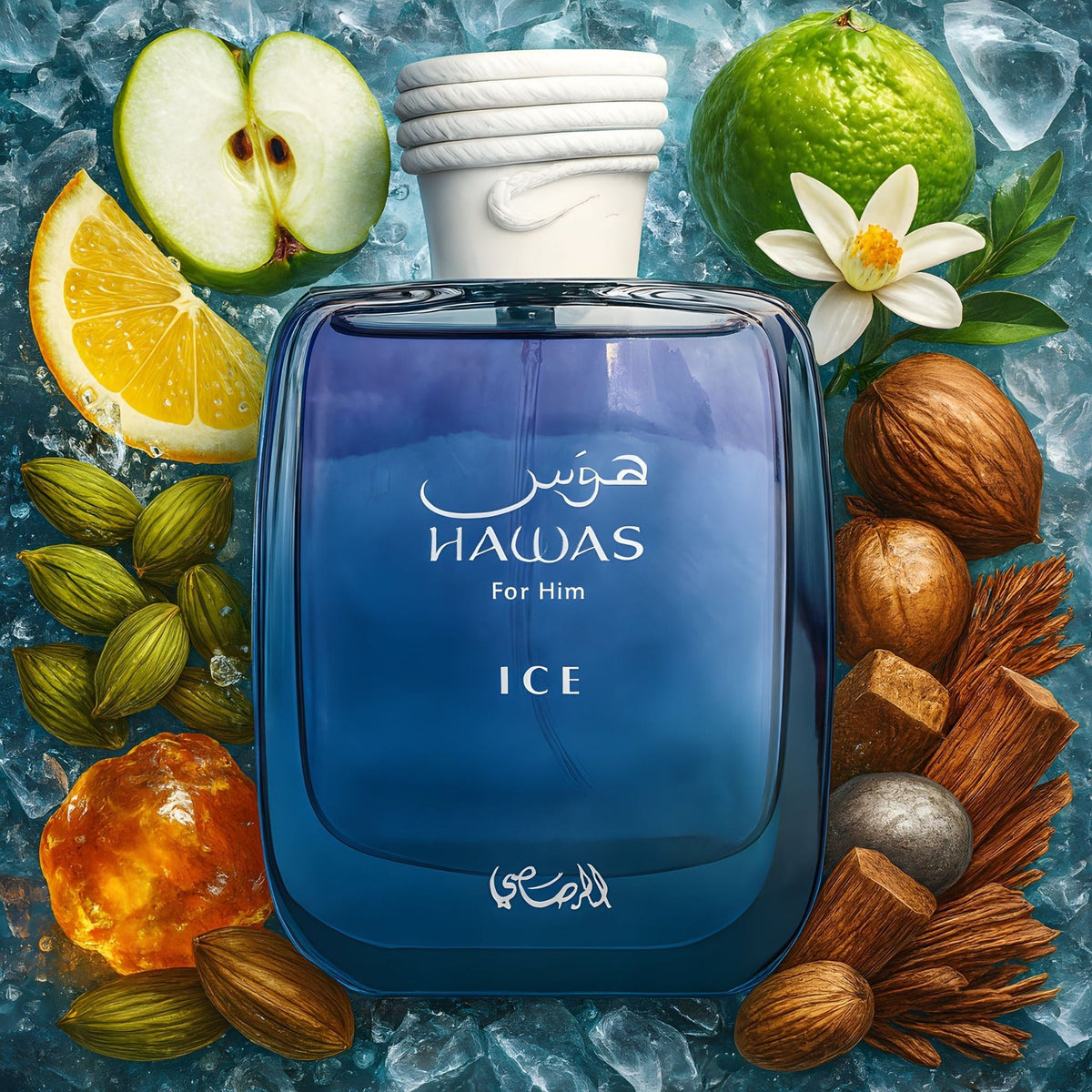 Rasasi - Hawas Ice, Eau de Parfum 100ml para Hombre.