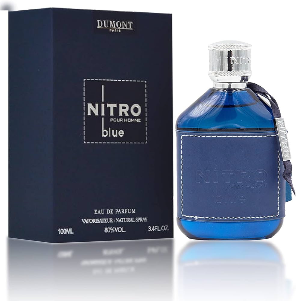 DUMONT PARIS - Nitro Blue Pour Homme, Eau de Parfum 100ml para Hombre.