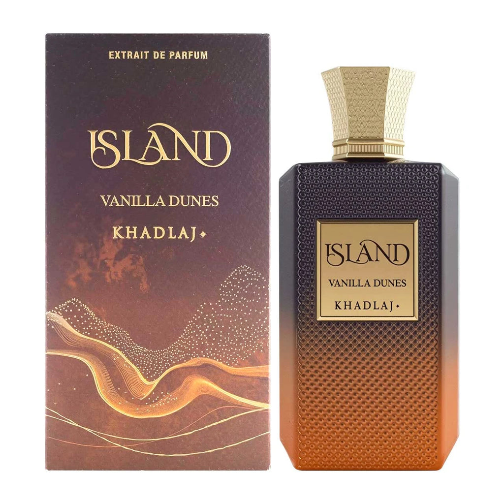 KHADLAJ - Island Vanilla Dunes, Extrait de Perfum 100ml Unisex.