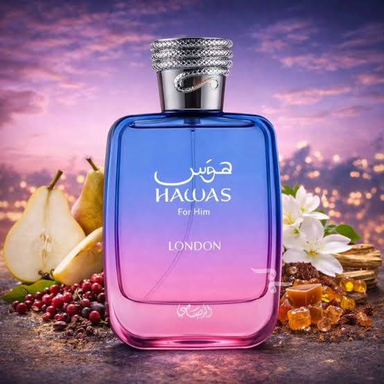 Rasasi - Hawas London, Eau de Parfum 100 ml Unisex.