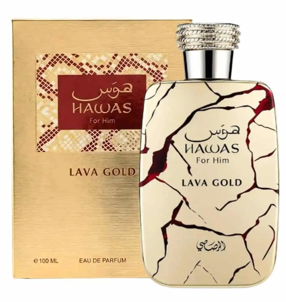 RASSASI - Hawas Lava Gold, Eau de Parfum 100ml para Hombre