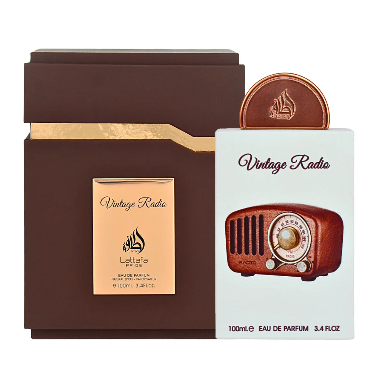 LATTAFA - Vintage Radio, Eau de Parfum 100ml para Hombre.
