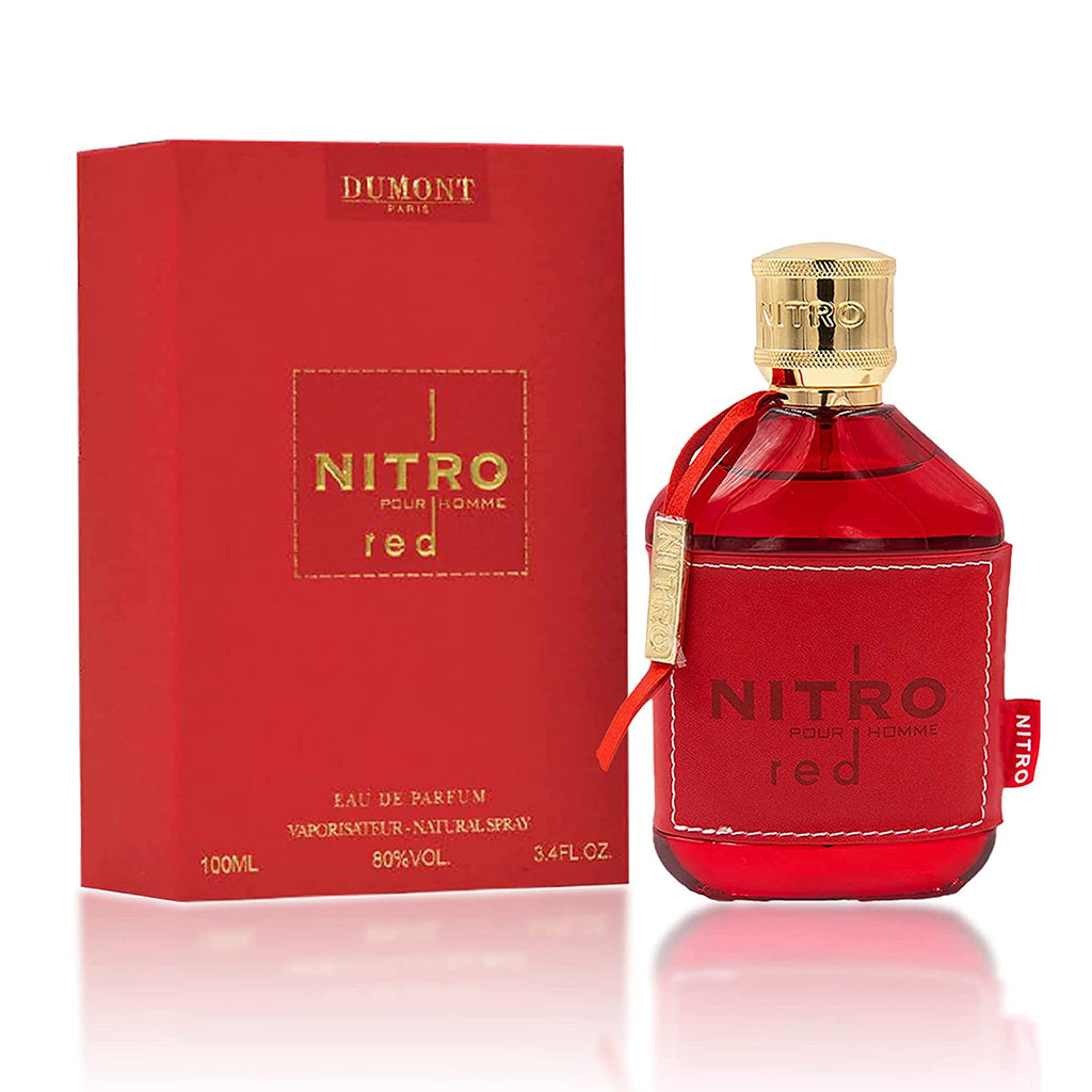 DUMONT PARIS - Nitro Red Pour Homme, Eau de Parfum 100ml para Hombre.
