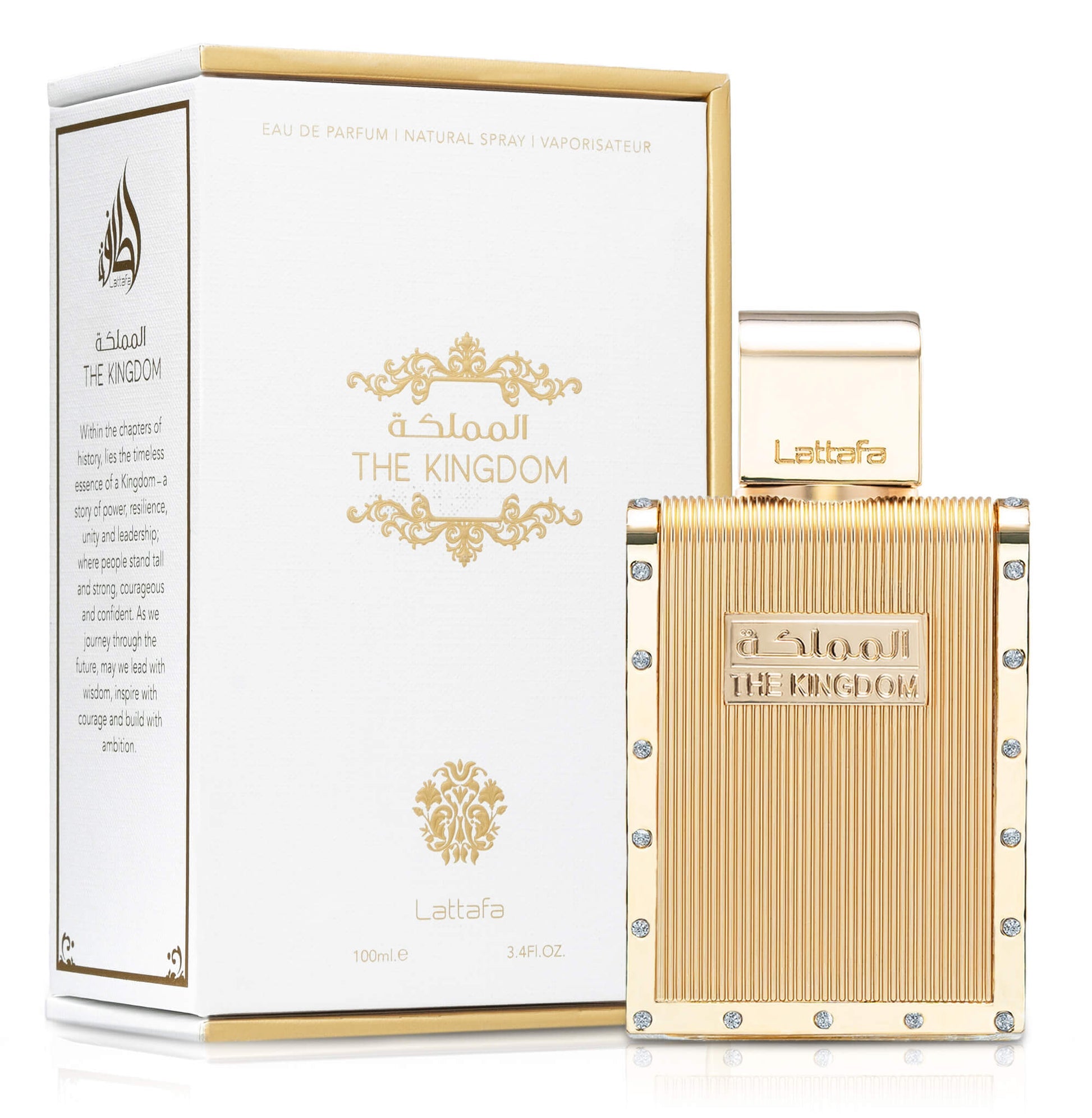 LATTAFA - The Kingdom, Eau de Parfum 100ml para Hombre.