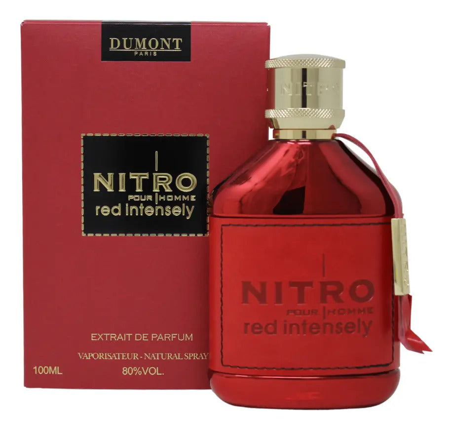 DUMONT PARIS - Nitro Red Intensely Pour Homme, Extrait de Parfum 100ml para Hombre.