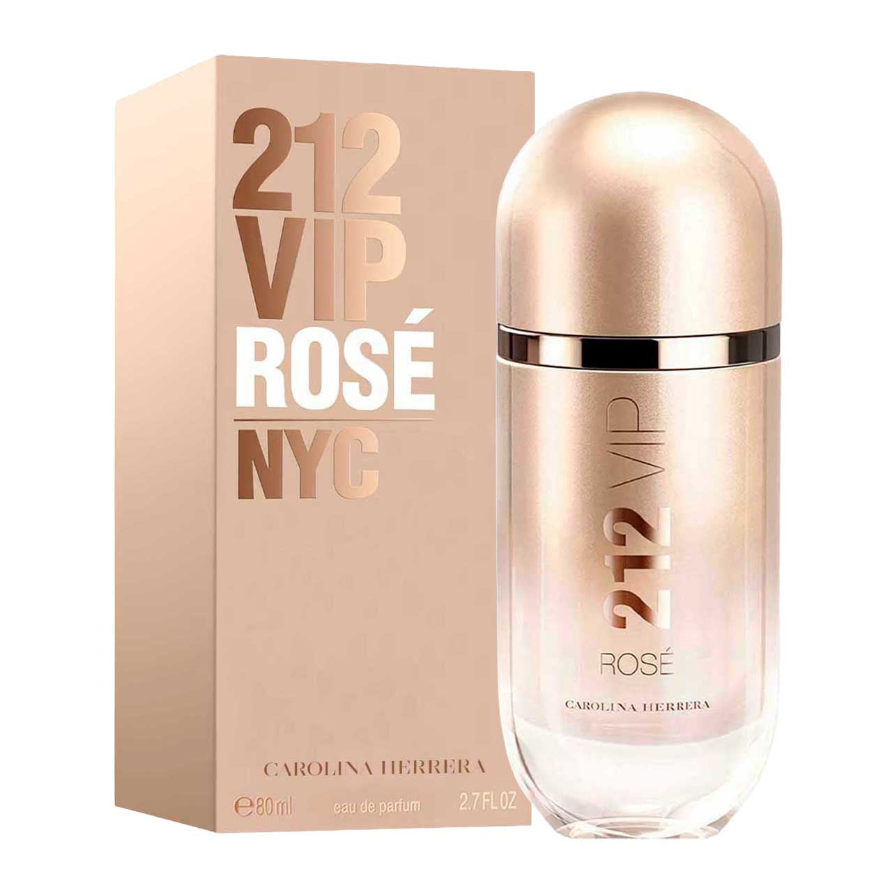 CAROLINA HERRERA - 212 VIP Rosé, Eau de Parfum 80ml para Mujer