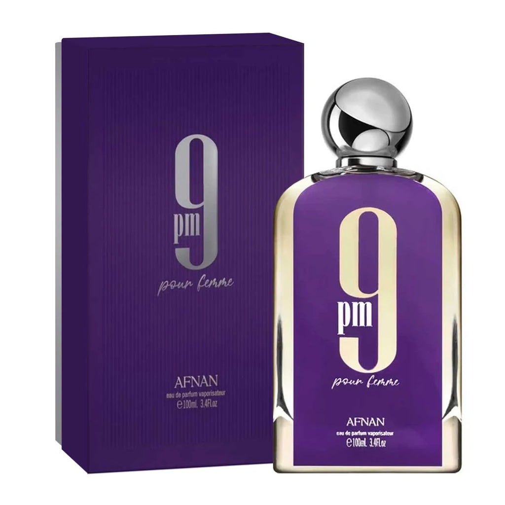 AFNAN - 9pm Pour Femme, Eau de Parfum 100ml para Mujer.