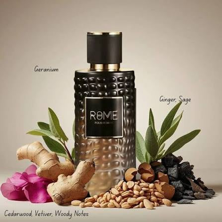 Bharara - Rome Pour Homme, Eau de Parfum 100ml para Hombre.
