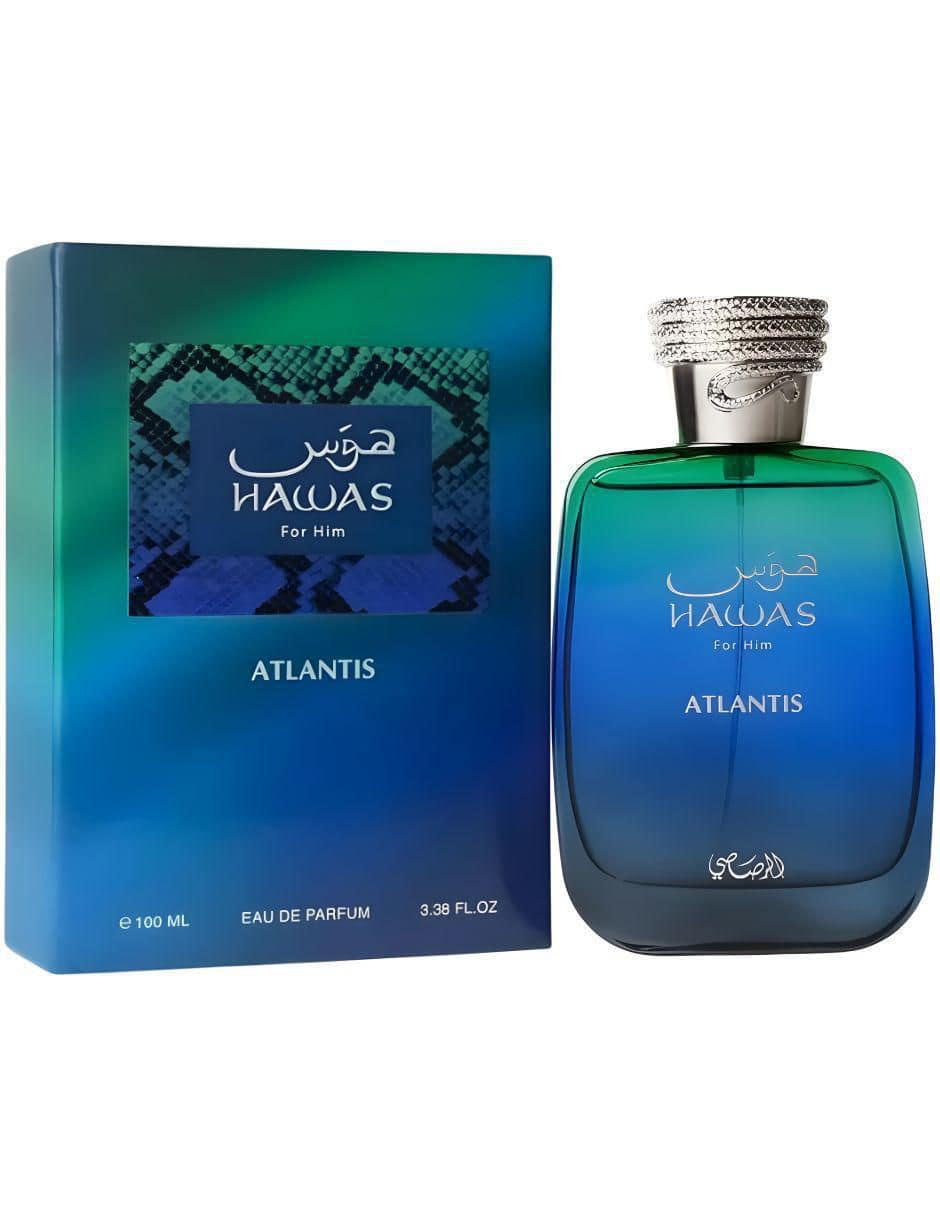 Rasasi - Hawas Atlantis, Eau de Parfum 100ml Unisex.